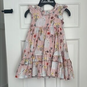Pink Chicken Pink Tiered Ruffled Sundress